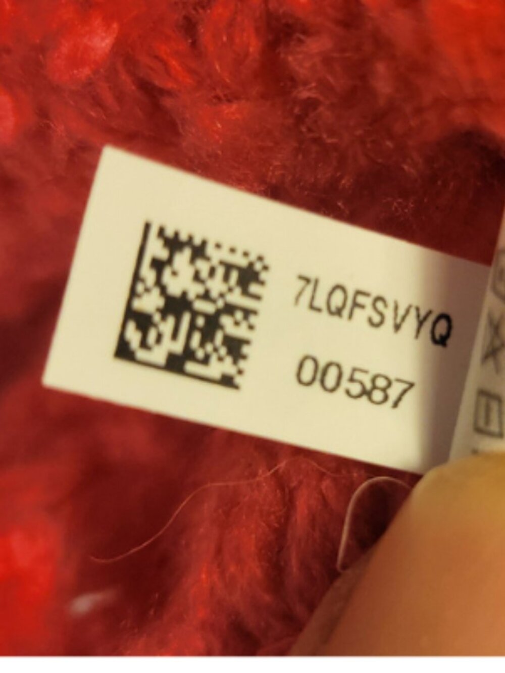 aerie Chunky Cable Knit Fuschia Cozy Sweater Drop Shoulder Cowl Neck Size XS - Picture 9 of 9